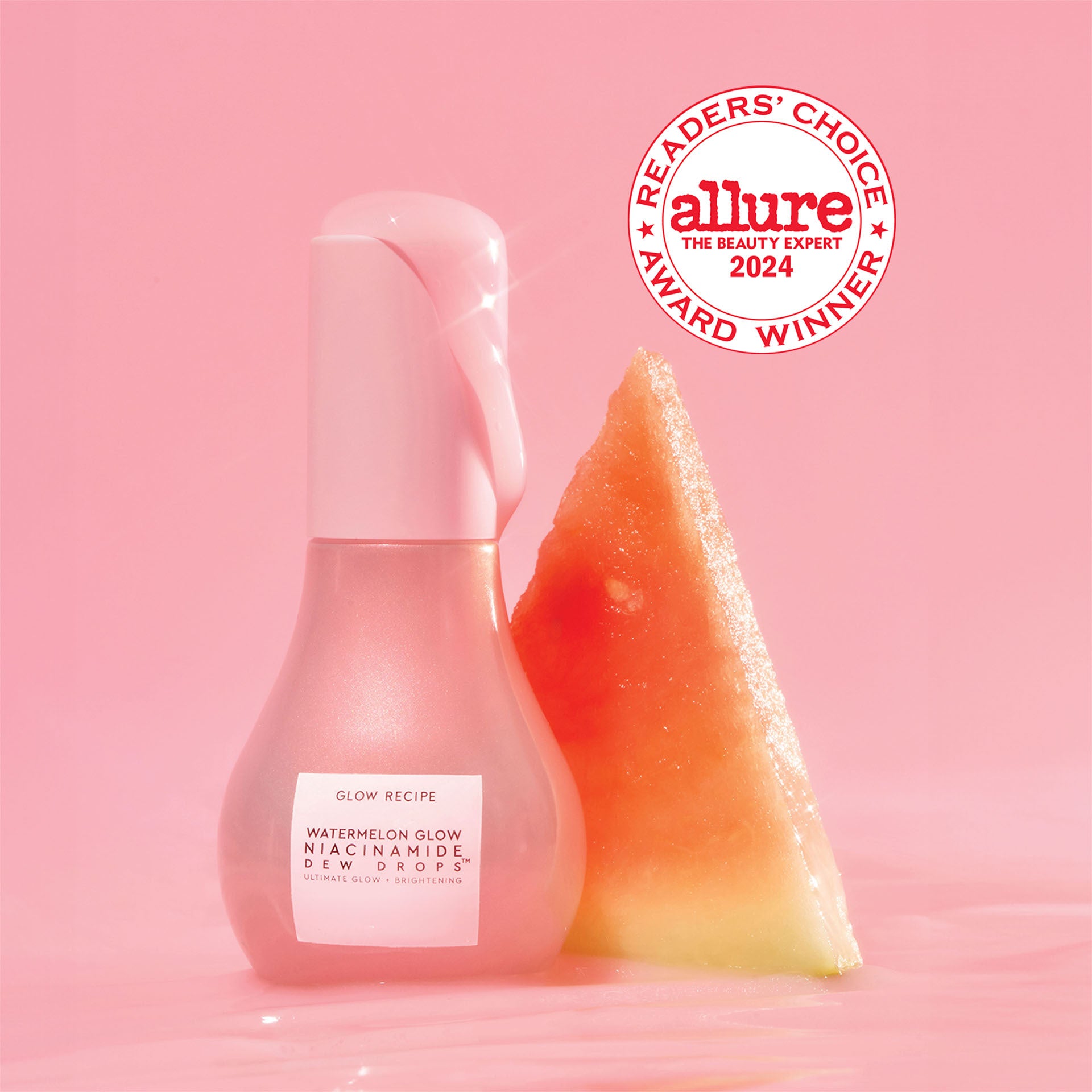 Glow Recipe Watermelon Dew Drops serum bottle
